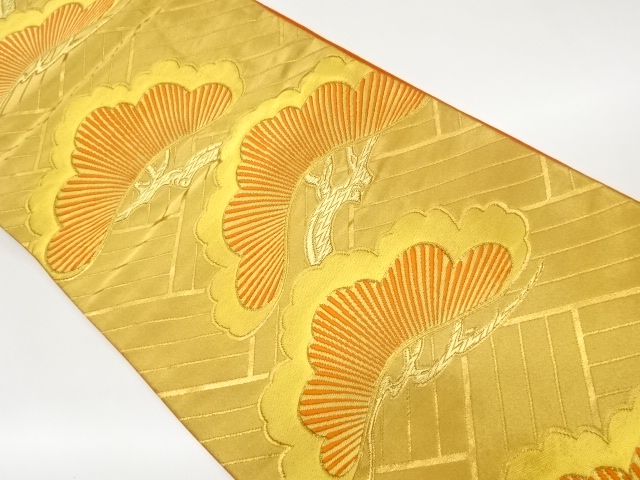 JAPANESE FUKURO OBI / WOVEN PINE